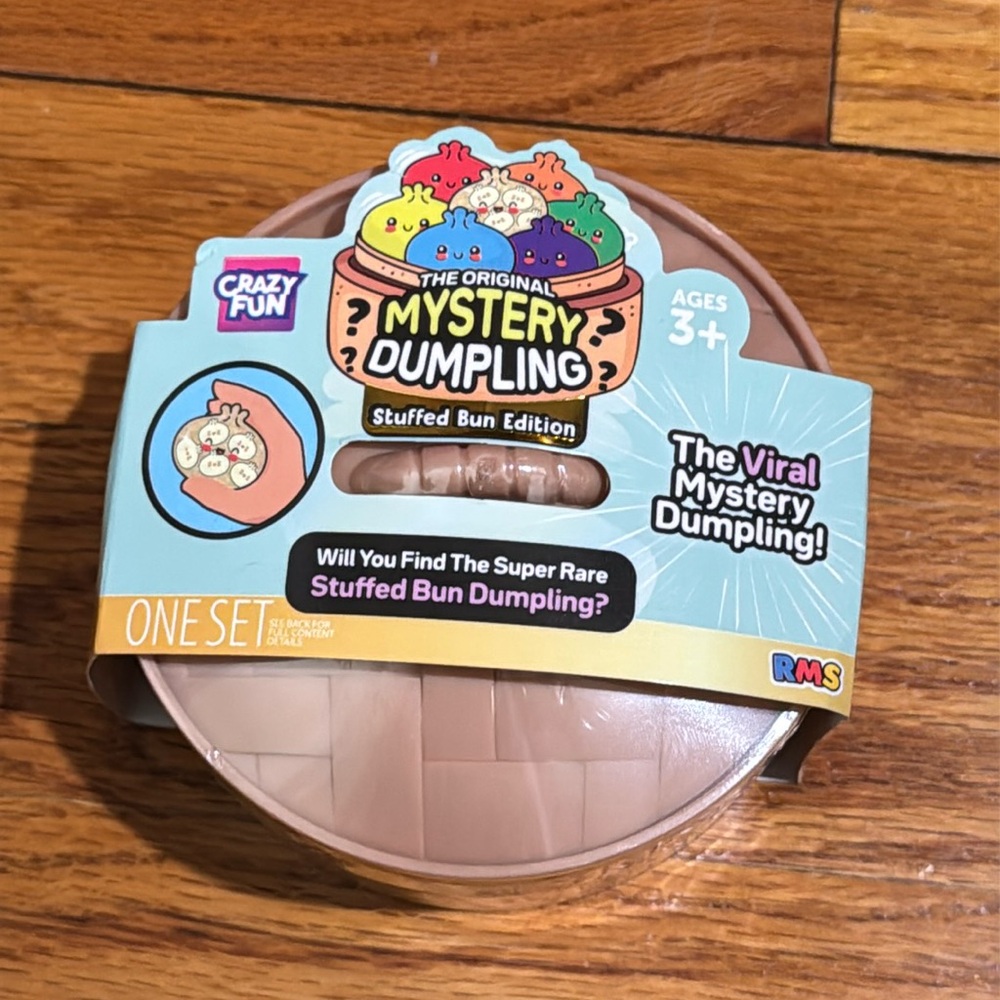Mystery Dumpling Stuffed Bun Edition — Crazy Fun RMS Collectible Squishy